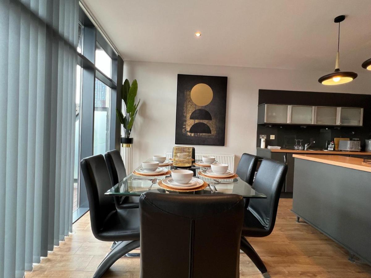 Stunning Apartment At Glasgow Hydro & Secc - Glasg Kültér fotó