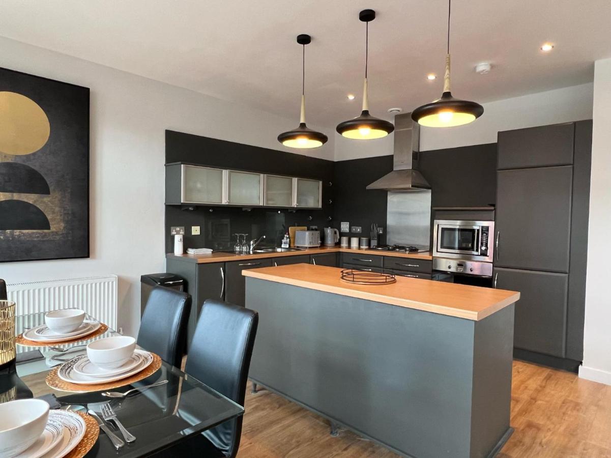 Stunning Apartment At Glasgow Hydro & Secc - Glasg Kültér fotó